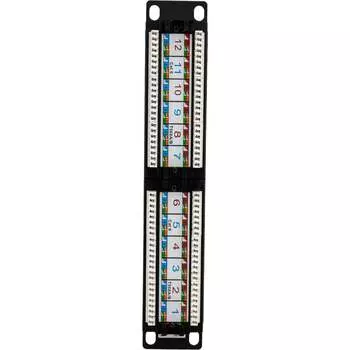 Патч-панель IEK ITK PP12-1UC06U-D05-10