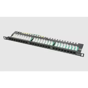 Патч-панель TWIST PP-19-0.5U-IDC-24-C5E-TWCS