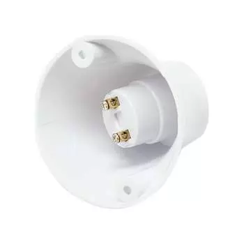 Патрон-стойка OXION PVC-H008WH-E27