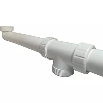 Патрубки для сдвоенной мойки с накидными гайками 6/4" 40 Miano