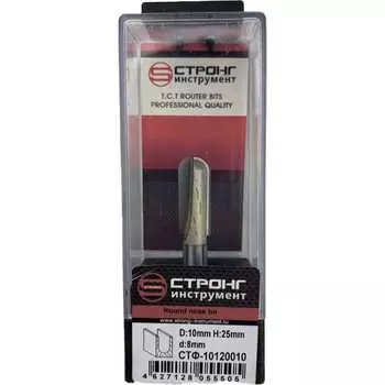 Пазовая галтельная фреза по дереву Strong СТФ-10120010