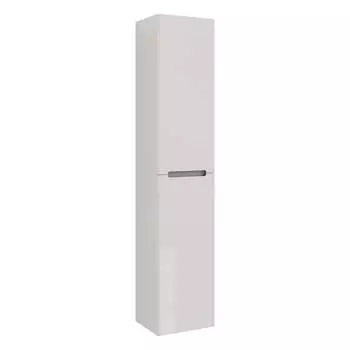 Пенал Lemark BUNO 35 см, подвесной/напольный, 2-х дверный, открывание левое/правое, цвет планки: серый, цвет корп LM04B35P