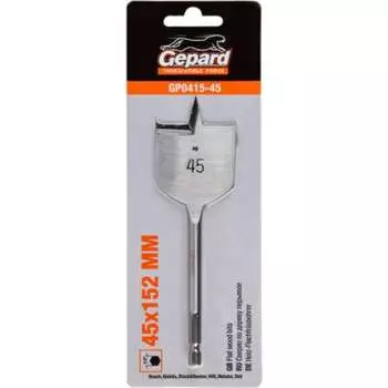 Перьевое сверло по дереву Gepard GP0415-45