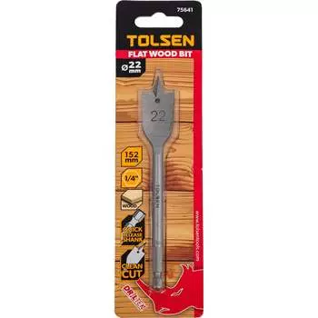 Перьевое сверло по дереву TOLSEN 75641
