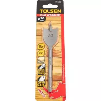 Перьевое сверло по дереву TOLSEN 75645