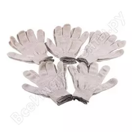 Перчатки х/б Dollex 5PN-4W