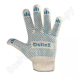 Перчатки хб Dollex 37389