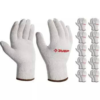 Перчатки ЗУБР Оптима 11446-XL10 11445-XL10