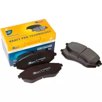 Передние колодки дисковые Chevrolet Aveo/Шевроле Авео Daewoo Kalos/Дэу Калос (02-) KRAFT