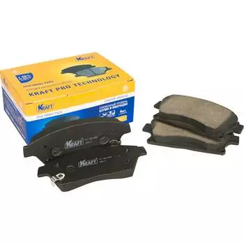 Передние колодки дисковые Chevrolet Cruze (09)/Шевроле Круз Opel Astra J/Опель Астра (09-) Mokka /Мокка (12-) KRAFT