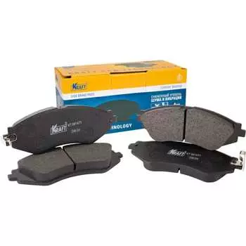 Передние колодки дисковые Chevrolet Lacetti /Шевроле Лачетти (04-) Daewoo Nexia/ (95-) KRAFT