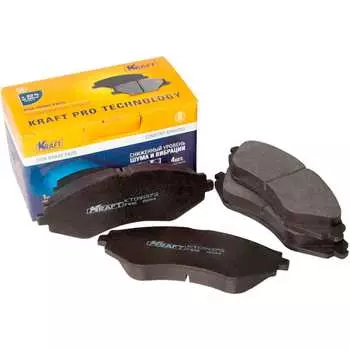 Передние колодки дисковые Chevrolet Lacetti /Шевроле Лачетти Daewoo Nubira/Дэу Нубира Leganza 1.6-2.0/Леганца (97-) KRAFT