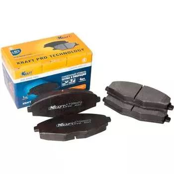 Передние колодки дисковые Chevrolet Lanos / Шевроле Ланос Chery QQ 0.8-1.0/Чери (04-) KRAFT
