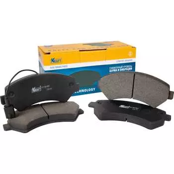 Передние колодки дисковые Citroen Jumper (06-)/Ситроен Джемпер Fiat Ducato (06-)/Фиат Дукато Peugeot Boxer/Пежо Боксер (07-) KRAFT