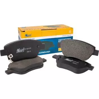 Передние колодки дисковые Fiat Doblo Cargo/Фиат Добло Карго (00-10) Opel Corsa/Опель Корса (06-14) KRAFT