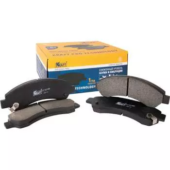 Передние колодки дисковые Great Wall Hover/Грейт Уолл Ховер (05-) Haval 5/Хавал KRAFT