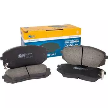 Передние колодки дисковые Hyundai Tucson (15-) / Хундей Тусон KIA Soul/Киа Соул Sportage / Киа Спортейдж (10-15) KRAFT