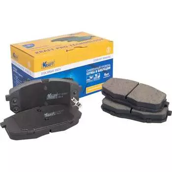 Передние колодки дисковые Kia Ceed (06-) /Киа Сид KRAFT