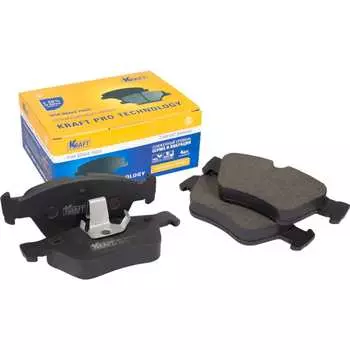 Передние колодки дисковые Mercedez-Benz W210 / Мерседес Бенз W202 (96-04) 2.0-2.8 KRAFT