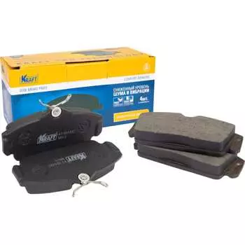 Передние колодки дисковые Nissan Almera (02-06) / Ниссан Алмера Primera (98-01)/Примьера 1.6-2.0 KRAFT