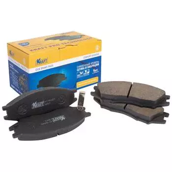Передние колодки дисковые Nissan Almera Classic (06-) / Ниссан Алмера Классик 1.6 KRAFT