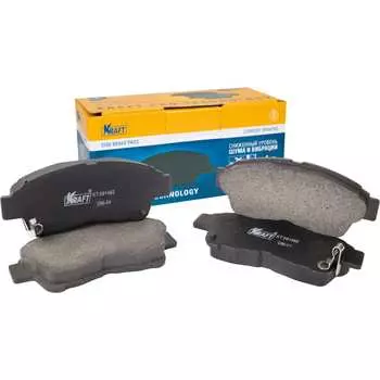 Передние колодки дисковые Toyota Camry / Тойота Камри (96-01) Corolla / Королла (92-97) KRAFT