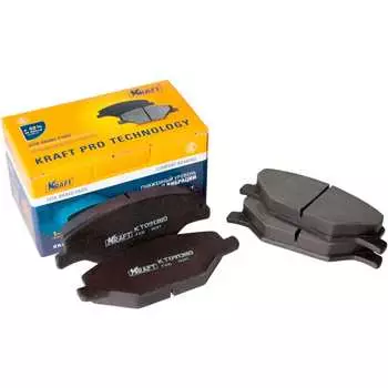 Передние колодки дисковые Volkswagen Polo / Фольксваген Поло (09-) Golf IV/Гольф (97-05) Skoda Octavia / Шкода Октавия (96-10) KRAFT