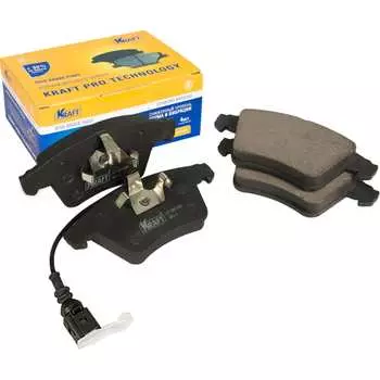 Передние колодки дисковые VW Multivan / Фольксваген Мультиван (03-) Transoprter / Транспортер (03-) KRAFT