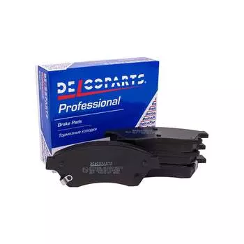 Передние колодки тормозные Delcoparts 19372197