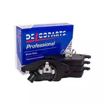 Передние колодки тормозные Delcoparts 19374040