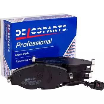 Передние колодки тормозные Delcoparts 19374068