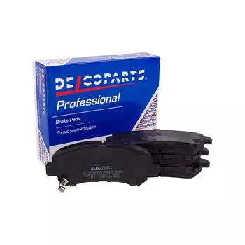 Передние колодки тормозные Delcoparts 19377439