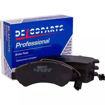 Передние колодки тормозные Delcoparts 19377502