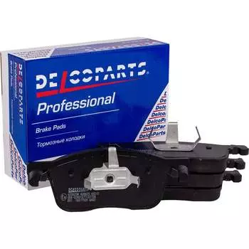 Передние колодки тормозные Delcoparts 19377505