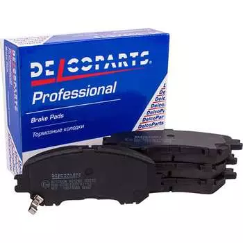 Передние колодки тормозные Delcoparts 19374088