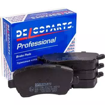 Передние колодки тормозные Delcoparts 19374037