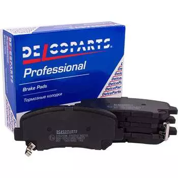Передние колодки тормозные Delcoparts 19374465