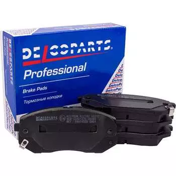 Передние колодки тормозные Delcoparts 19374559