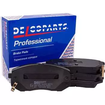 Передние колодки тормозные Delcoparts 19374059