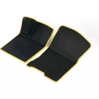 Передние коврики для BMW 3 (F30) 2011 - 2020 (БМВ 3 Ф30) Vicecar 2DL4013-желтый