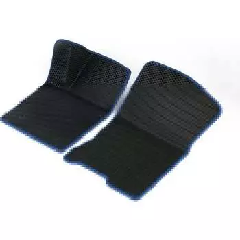 Передние коврики для BMW 5 (F10/F11) 2011-2016 (БМВ 5 Ф10 Ф11) Vicecar 2DL4016-темносиний