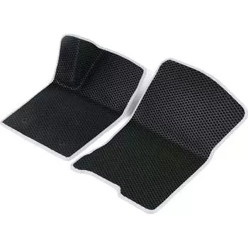 Передние коврики для BMW Х1 (E84) 2009-2015 (БМВ Х1 Е84) Vicecar 2DL4021-белый