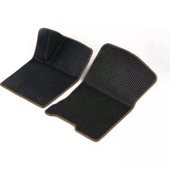 Передние коврики для Daewoo Nexia 1995-2015 (Нексия) Vicecar 2DL10004-коричневый