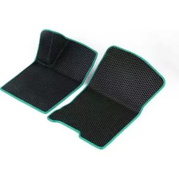 Передние коврики для Jeep Grand Cherokee l 1991-1999 (Джип Гранд Чероки 1) Vicecar 2DL22002-изумрудный