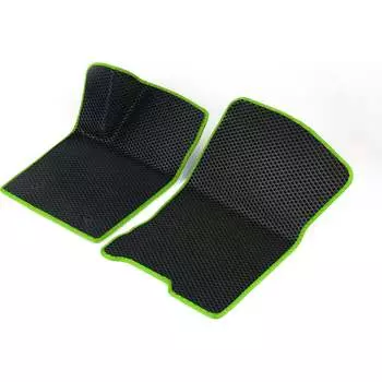 Передние коврики для Kia Soul II 2013-2019 (Киа Соул 2) Vicecar 2DL23029-салатовый