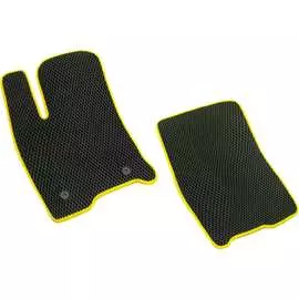 Передние коврики для Mazda 3 BM 2013 - 2019 Vicecar 2EV28005-желтый