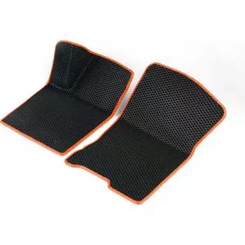 Передние коврики для Mitsubishi Pajero Sport III (Montero Sport III) 2015-2024 Vicecar 2DL31040-оранжевый