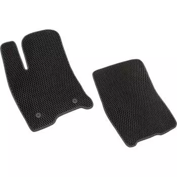 Передние коврики для Nissan Tiida правый руль 2004 2015 Vicecar 2EV32051-темносерый