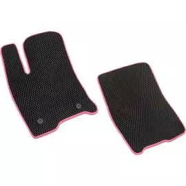 Передние коврики для Skoda Octavia A5 2004 - 2013 Vicecar ЕВА 2EV41004-розовый