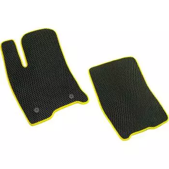 Передние коврики для Volkswagen Passat B7 2010 2015 Vicecar 2EV46010-желтый